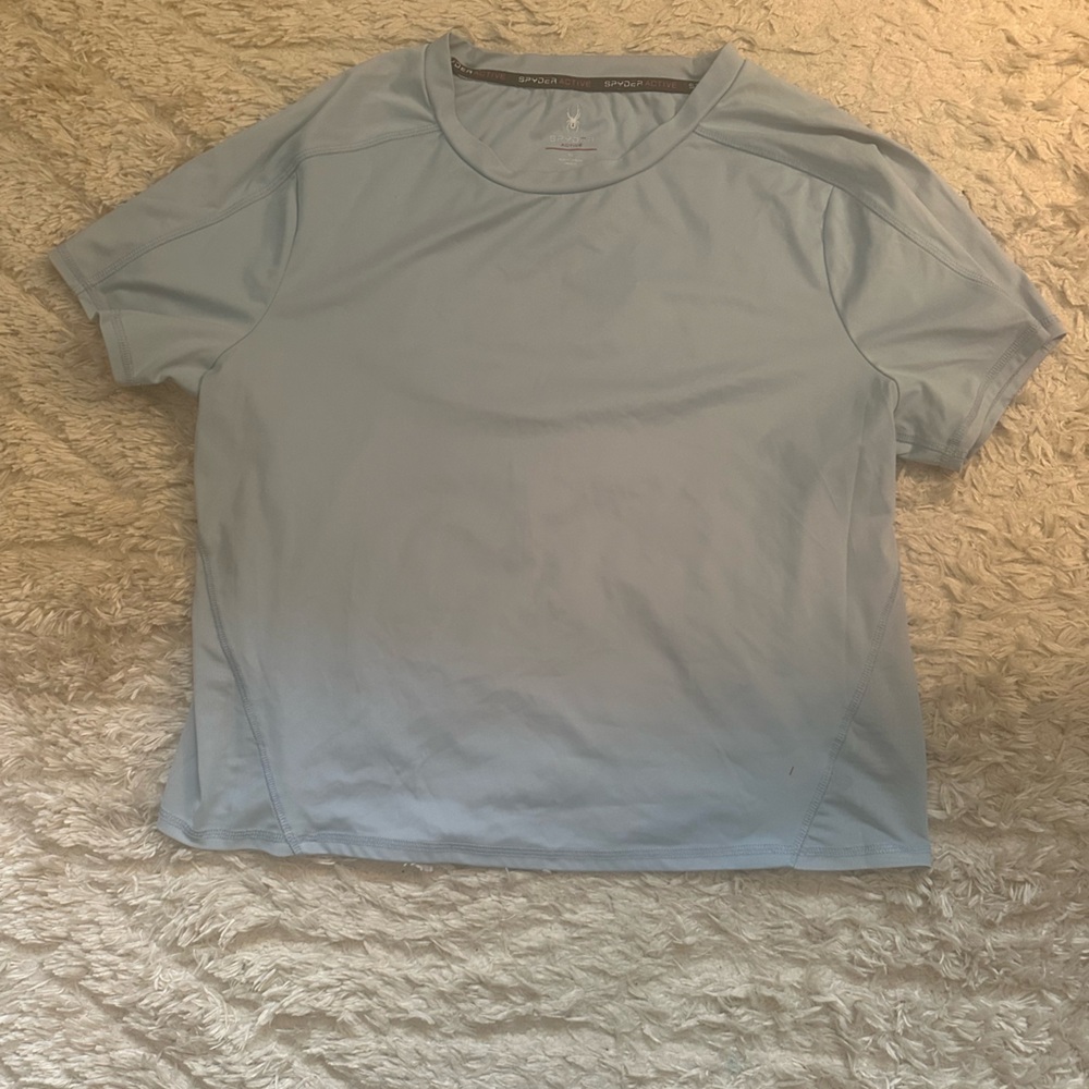 Light Blue Spyder Athletic Top